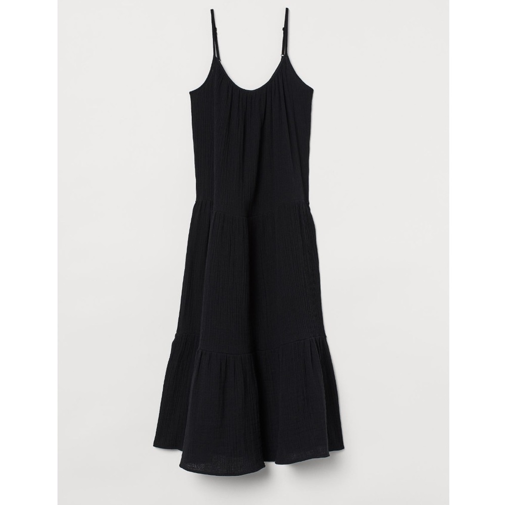 H&M Crepe Midi Dress, NWOT, Size XS